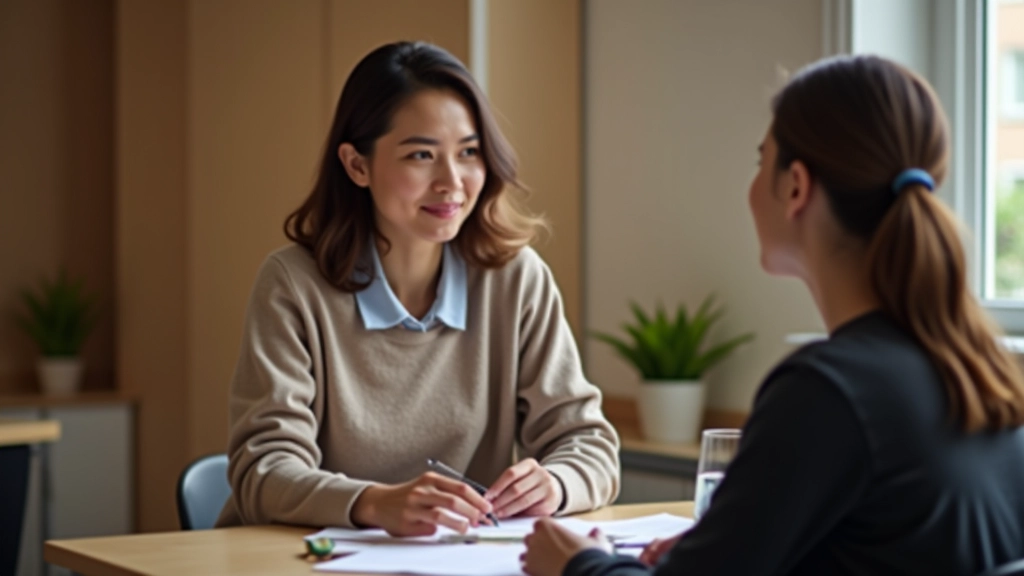Leraar helpt student met Engels spreken in een klaslokaal